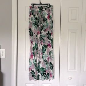 Floral Flowy Pants